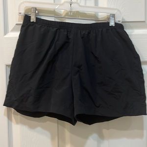 Lands’ End Black Swim Shorts fully lined. Size 8